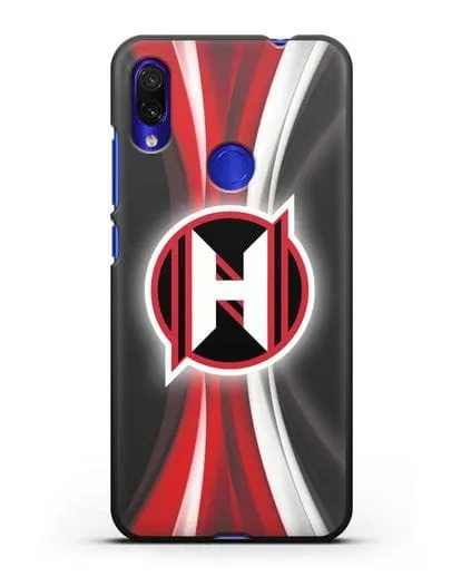 Чехол с логотипом ХК Неман Гродно силиконовый для Xiaomi Redmi Note 7