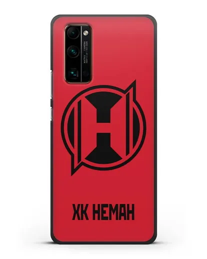 Чехол с эмблемой ХК Неман Гродно силиконовый для Honor 30 Pro