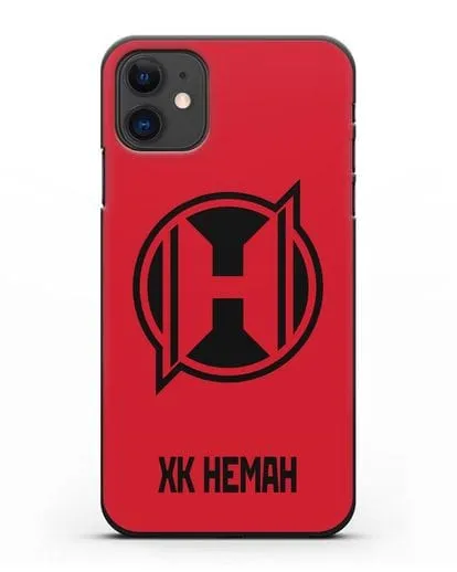 Чехол с эмблемой ХК Неман Гродно силиконовый для iPhone 11