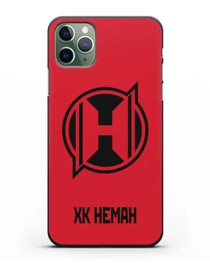 Чехол с эмблемой ХК Неман Гродно силиконовый для iPhone 11 Pro Max