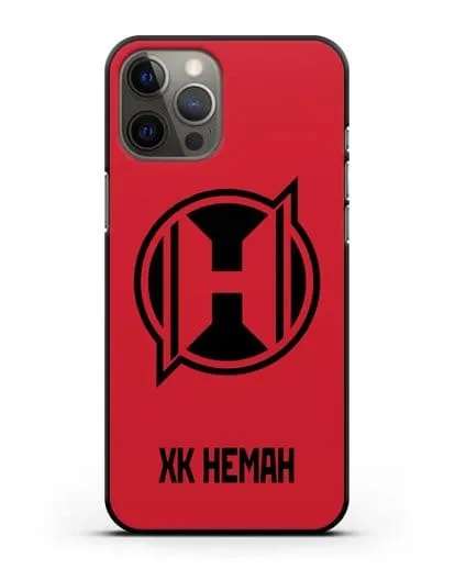 Чехол с эмблемой ХК Неман Гродно силиконовый для iPhone 12 Pro Max