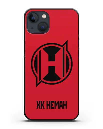 Чехол с эмблемой ХК Неман Гродно силиконовый для iPhone 13