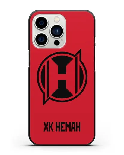 Чехол с эмблемой ХК Неман Гродно силиконовый для iPhone 13 Pro