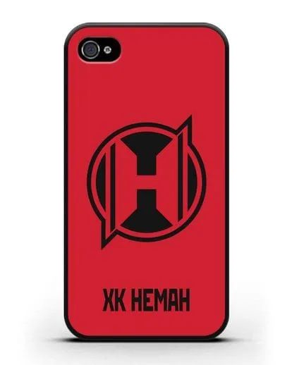 Чехол с эмблемой ХК Неман Гродно силиконовый для iPhone 4/4s