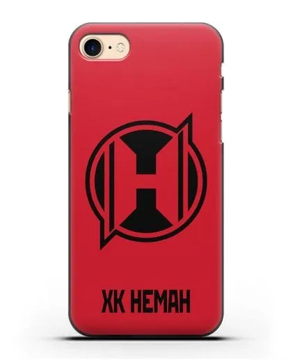 Чехол с эмблемой ХК Неман Гродно силиконовый для iPhone 7