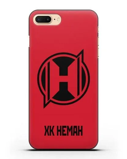 Чехол с эмблемой ХК Неман Гродно силиконовый для iPhone 8 Plus