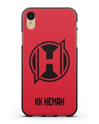 Чехол с эмблемой ХК Неман Гродно силиконовый для iPhone XR
