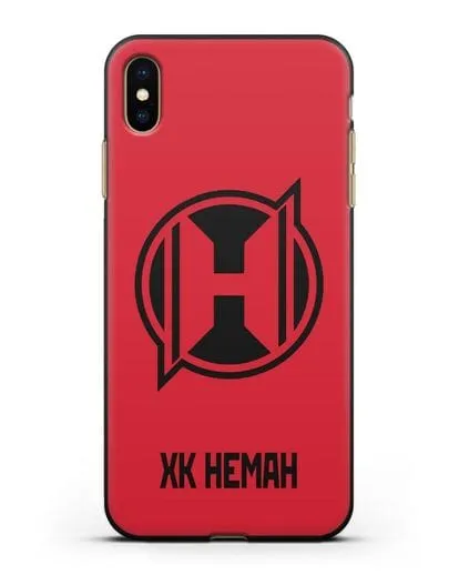 Чехол с эмблемой ХК Неман Гродно силиконовый для iPhone XS Max