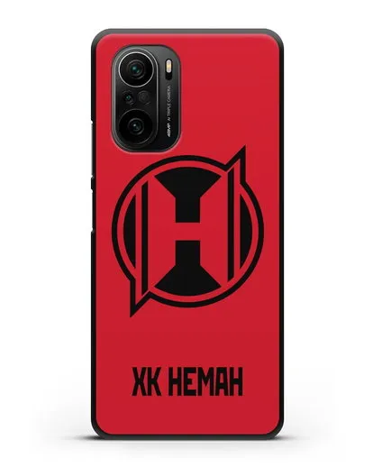 Чехол с эмблемой ХК Неман Гродно силиконовый для Xiaomi Poco F3 Pro