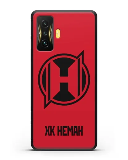 Чехол с эмблемой ХК Неман Гродно силиконовый для Xiaomi Poco F4 GT