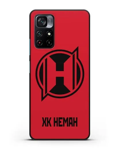 Чехол с эмблемой ХК Неман Гродно силиконовый для Xiaomi Poco M4 Pro 5G