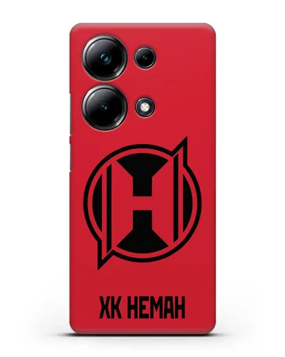 Чехол с эмблемой ХК Неман Гродно силиконовый для Xiaomi Poco M6 Pro