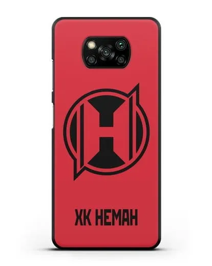 Чехол с эмблемой ХК Неман Гродно силиконовый для Xiaomi Poco X3