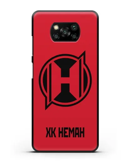 Чехол с эмблемой ХК Неман Гродно силиконовый для Xiaomi Poco X3 Pro