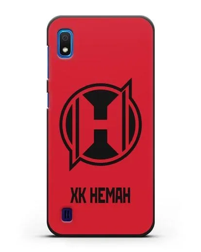 Чехол с эмблемой ХК Неман Гродно силиконовый для Samsung Galaxy A10 [SM-A105F]