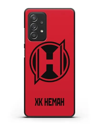 Чехол с эмблемой ХК Неман Гродно силиконовый для Samsung Galaxy A53