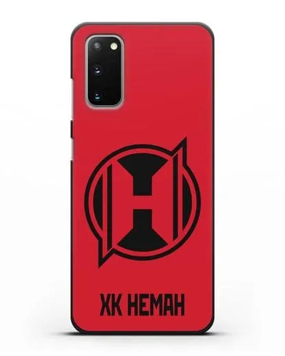 Чехол с эмблемой ХК Неман Гродно силиконовый для Samsung Galaxy S20 [SM-G980F]
