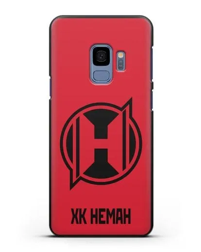 Чехол с эмблемой ХК Неман Гродно силиконовый для Samsung Galaxy S9 [SM-G960F]