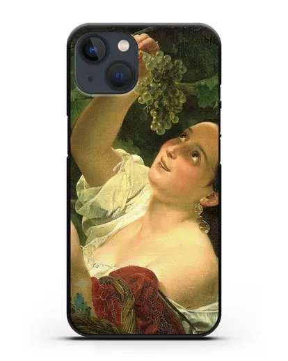 Чехол Итальянский полдень (Брюллов Карл) силиконовый для iPhone 13