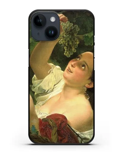 Чехол Итальянский полдень (Брюллов Карл) силиконовый для iPhone 14
