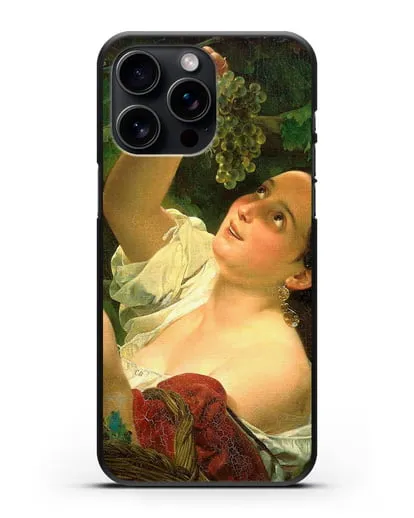 Чехол Итальянский полдень (Брюллов Карл) силиконовый для iPhone 15 Pro Max