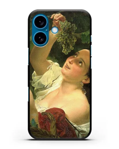 Чехол Итальянский полдень (Брюллов Карл) силиконовый для iPhone 16