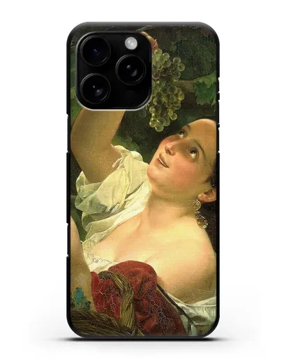 Чехол Итальянский полдень (Брюллов Карл) силиконовый для iPhone 16 Pro Max