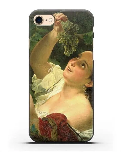 Чехол Итальянский полдень (Брюллов Карл) силиконовый для iPhone 8