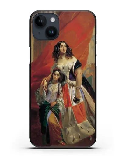 Чехол Портрет графини Юлии Павловны Самойловой (Брюллов Карл) силиконовый для iPhone 14 Plus