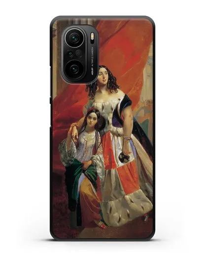 Чехол Портрет графини Юлии Павловны Самойловой (Брюллов Карл) силиконовый для Xiaomi Poco F3