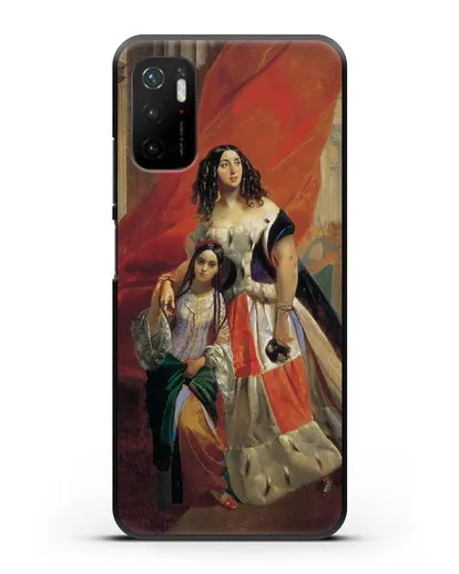 Чехол Портрет графини Юлии Павловны Самойловой (Брюллов Карл) силиконовый для Xiaomi Poco M3 Pro