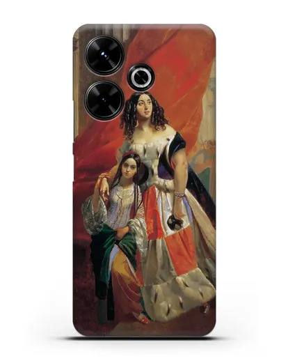 Чехол Портрет графини Юлии Павловны Самойловой (Брюллов Карл) силиконовый для Xiaomi Poco M6