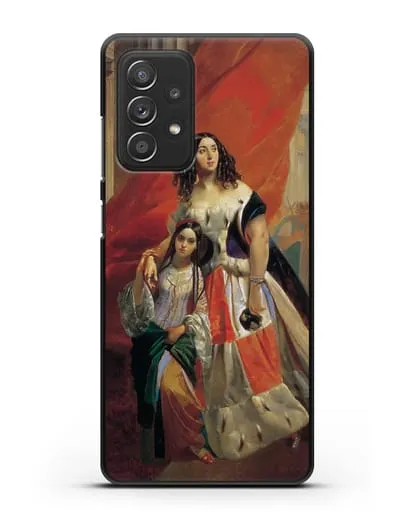 Чехол Портрет графини Юлии Павловны Самойловой (Брюллов Карл) силиконовый для Samsung Galaxy A53