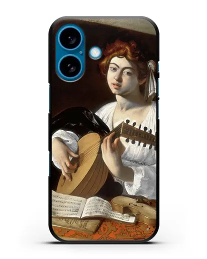Чехол Лютниcтка (Микеланджело Меризи да Караваджо) силиконовый для iPhone 16