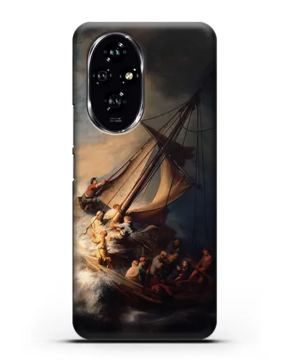 Чехол Христос в шторм на Галилейском море (Рембрандт Харменс ван Рейн) силиконовый для Honor 200