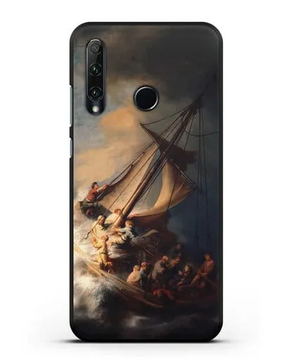 Чехол Христос в шторм на Галилейском море (Рембрандт Харменс ван Рейн) силиконовый для Honor 20e