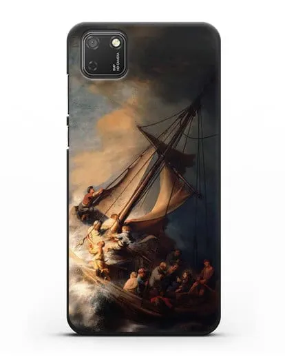 Чехол Христос в шторм на Галилейском море (Рембрандт Харменс ван Рейн) силиконовый для Honor 9S