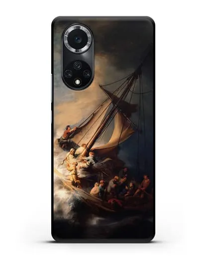 Чехол Христос в шторм на Галилейском море (Рембрандт Харменс ван Рейн) силиконовый для Huawei Nova 9