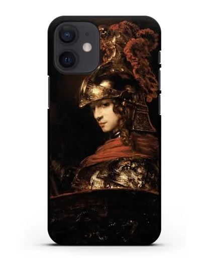 Чехол Афина Паллада (Рембрандт Харменс ван Рейн) силиконовый для iPhone 12 mini