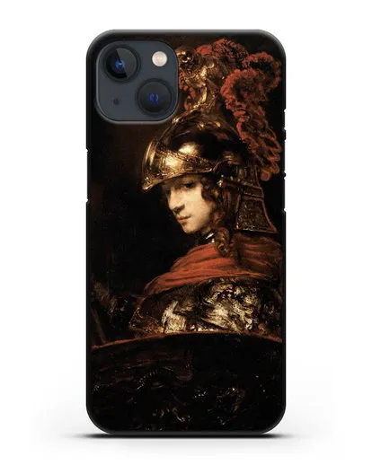 Чехол Афина Паллада (Рембрандт Харменс ван Рейн) силиконовый для iPhone 13