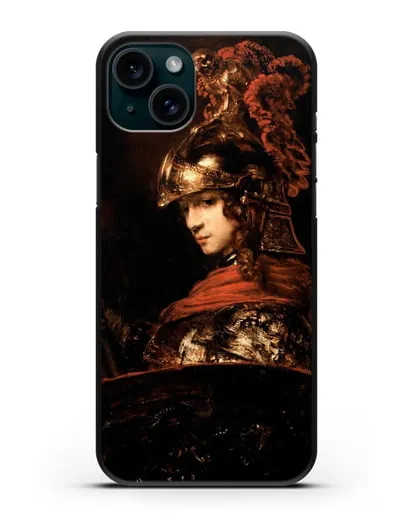 Чехол Афина Паллада (Рембрандт Харменс ван Рейн) силиконовый для iPhone 15 Plus