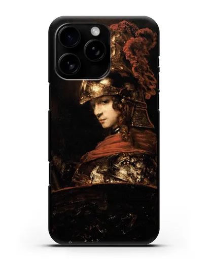 Чехол Афина Паллада (Рембрандт Харменс ван Рейн) силиконовый для iPhone 16 Pro Max