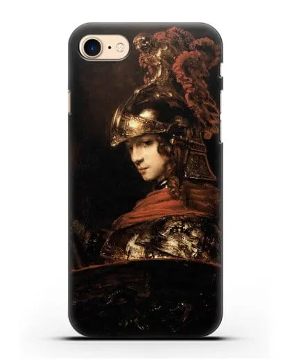 Чехол Афина Паллада (Рембрандт Харменс ван Рейн) силиконовый для iPhone 8