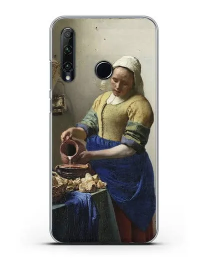 Чехол Молочница (Вермеер Ян) силиконовый для Honor 20e