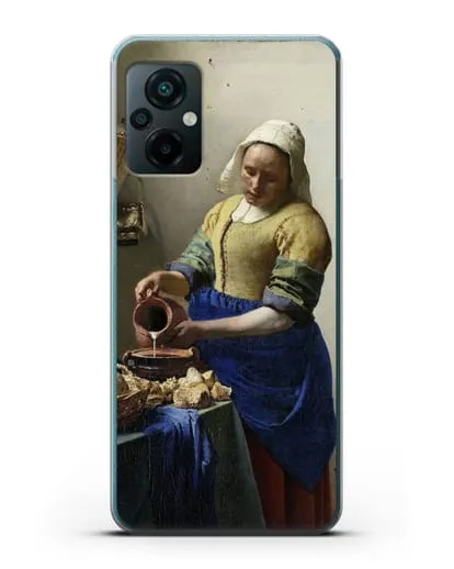 Чехол Молочница (Вермеер Ян) силиконовый для Xiaomi Poco M5