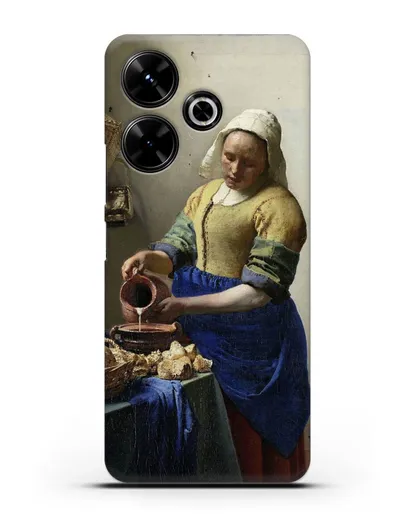 Чехол Молочница (Вермеер Ян) силиконовый для Xiaomi Poco M6