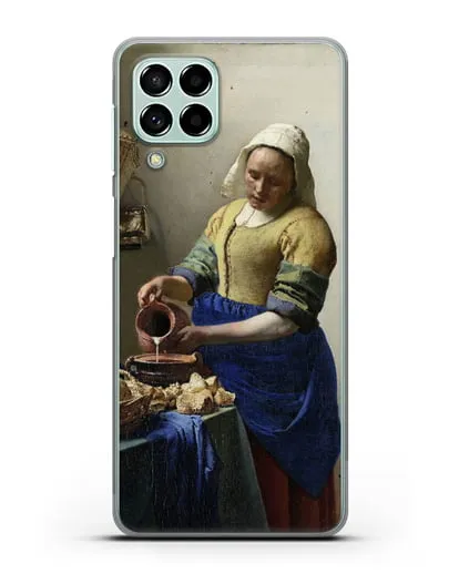 Чехол Молочница (Вермеер Ян) силиконовый для Samsung Galaxy M53 [SM-M536]
