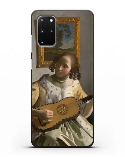 Чехол Гитаристка (Вермеер Ян) силиконовый для Samsung Galaxy S20 Plus [SM-G985F]