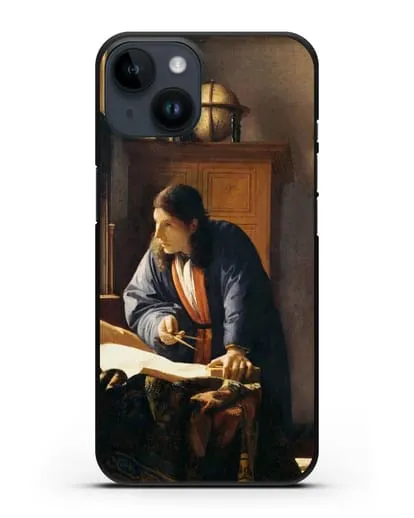 Чехол Географ (Вермеер Ян) силиконовый для iPhone 14
