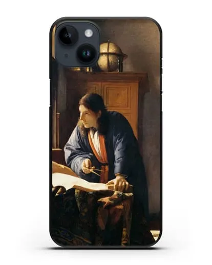 Чехол Географ (Вермеер Ян) силиконовый для iPhone 14 Plus